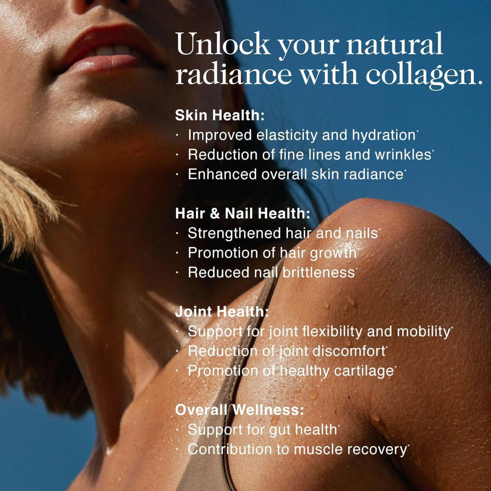 Ingredients panel of NAKED Chocolate Collagen Advanced highlighting clean ingredients.