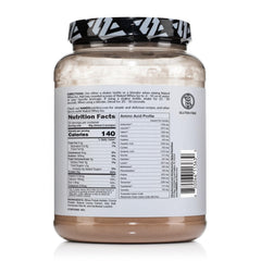 Smoothie prepared with NAKED Chocolate Whey Isolate for a chocolate boost