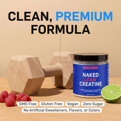 NAKED Lean Creatine HCl electrolytes image supporting absorption and hydration
