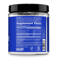 NAKED Lean Creatine HCl gym hand showing strength focus