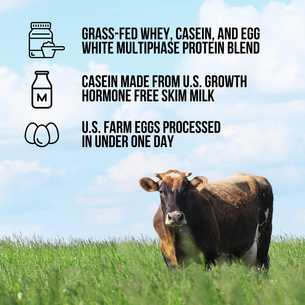 NAKED Protein Powder Blend scoop over unflavoured powder for versatile shakes.