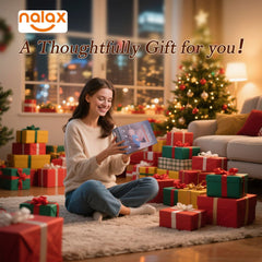 Nalax front edge tourmaline ions for relaxing ambiance.