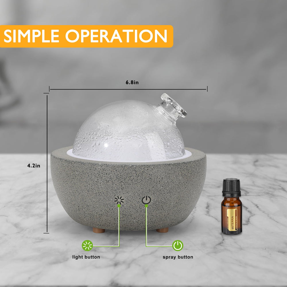 NaNaRocCi diffuser auto shut-off ensures safe overnight operation