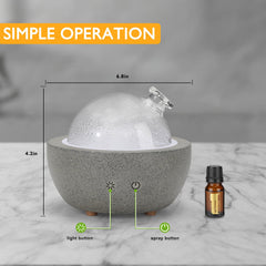 NaNaRocCi diffuser auto shut-off ensures safe overnight operation