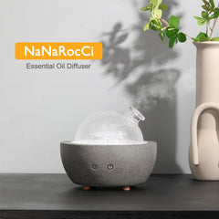 NaNaRocCi diffuser with cement stone base highlights durability