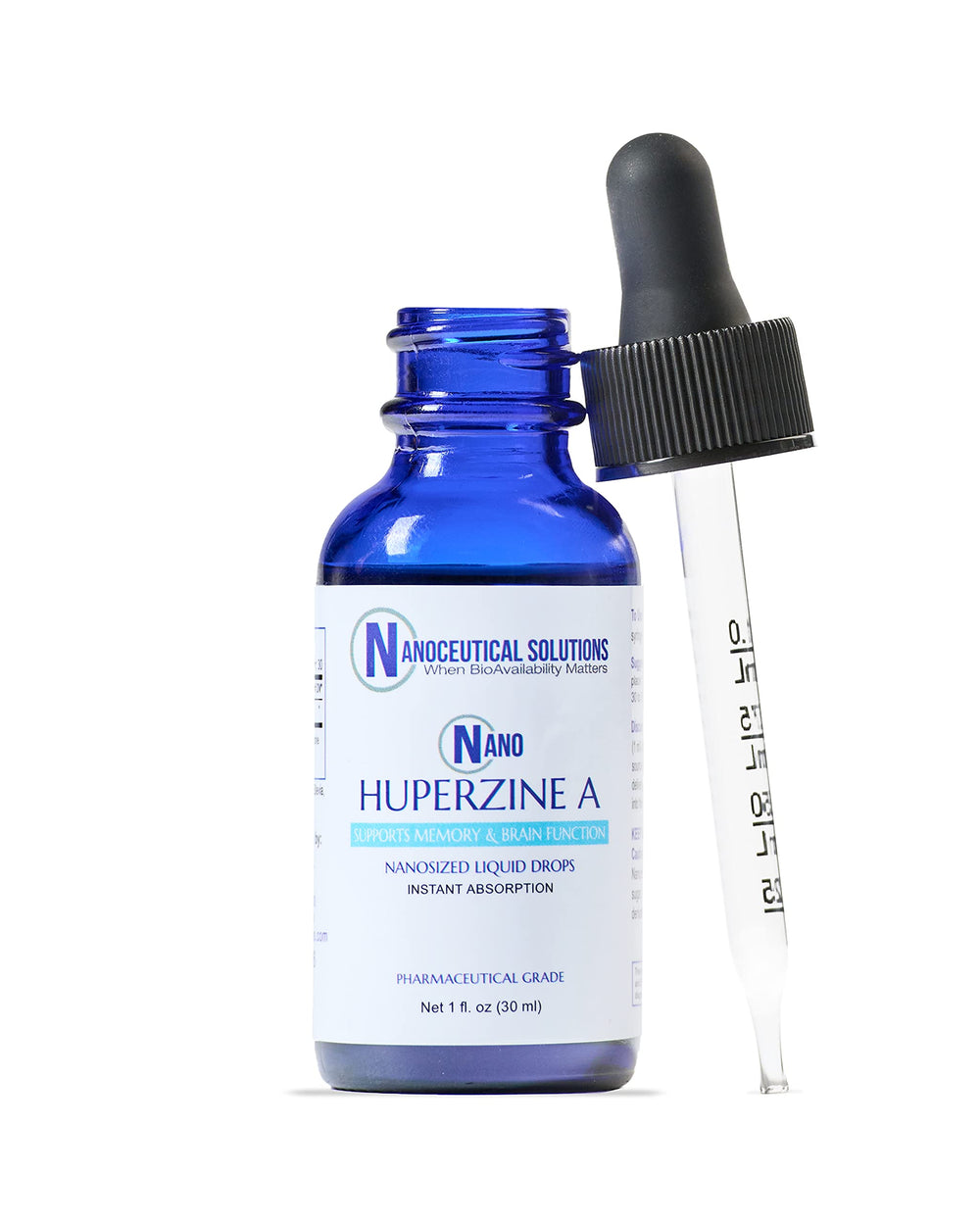 Factory-style image showing San Antonio facility standards for Nano Huperzine A production.