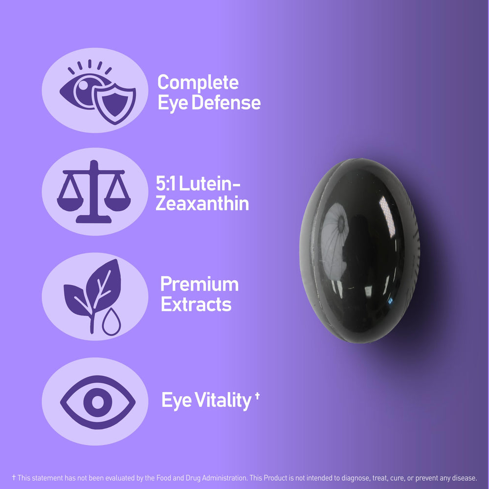 NANOWELL Bilberry-anthocyanin rich formula close-up emphasizing antioxidant support.