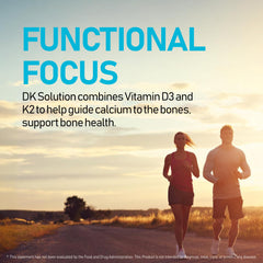 NANOWELL DK Solution softgels with glass of water for easy ingestion