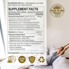 NANOWELL prebiotics and postbiotics support probiotic longevity and effectiveness.