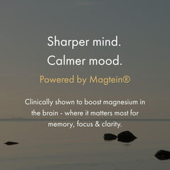 NAOMI Magtein bottle on shelf, suggesting daily cognitive support