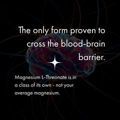 Label artwork emphasizes patented Magtein formulation for brain health