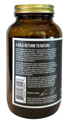 Narrow Way Nutrition lamb liver bottle label highlighting 100% grass-fed source and natural vitamins.