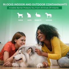 NasalGuard pet lovers dander protection reduces indoor exposure with pets