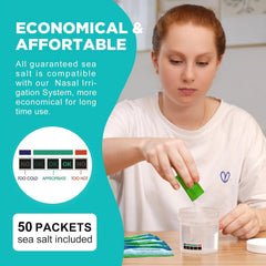 Nascool customizable washing modes tailor intensity for sensitive nasal passages