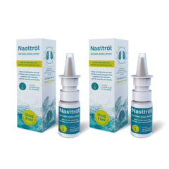 Nasitrol natural nasal spray bottle front for daily nasal care