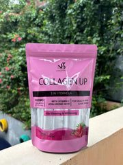 Nathalie Beauty packaging highlights vitamin C and collagen benefits