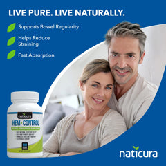 Naticura Hem-Control dosage label shown to guide serving size
