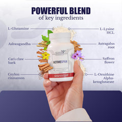 NATION HEALTH MD ActiveSpan Ashwagandha capsule supports adaptogenic balance and energy.