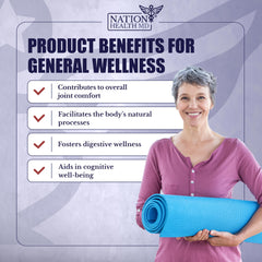 Nation Health MD Curcumin extract USA-made packaging communicates quality and clean ingredients