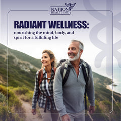 Nation Health MD Curcumin extract vegan formulation with gluten-free and non-GMO ingredients