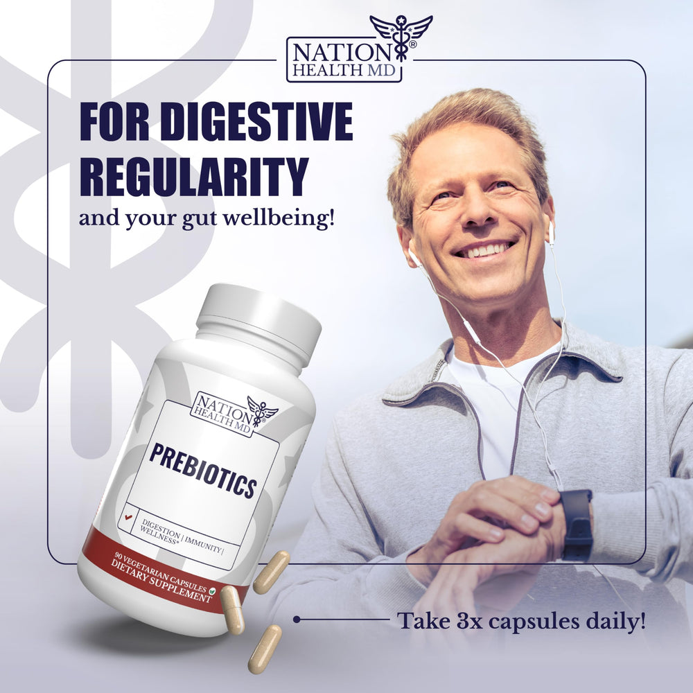 Packaging and bottle conveying immunity support and overall wellness with Nation Health MD
