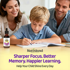 NATISLAND saffron blend with herbs supports daily cognitive routines