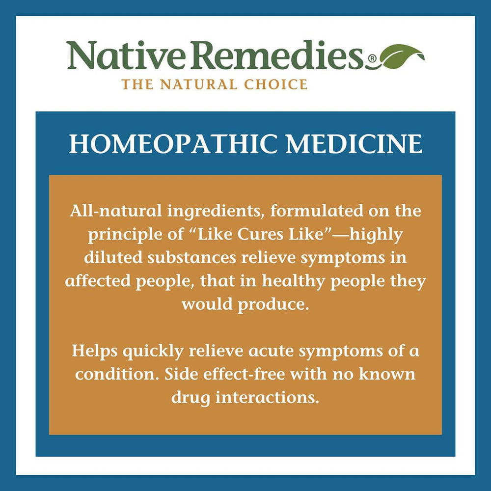 Native Remedies Mucus-Clear closeup of natural ingredients
