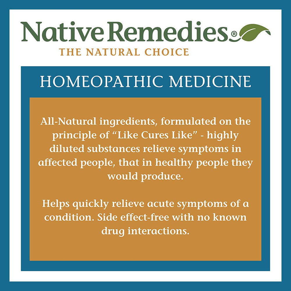 Native Remedies Mucus-Clear Nighttime packaging for easy shelf storage.
