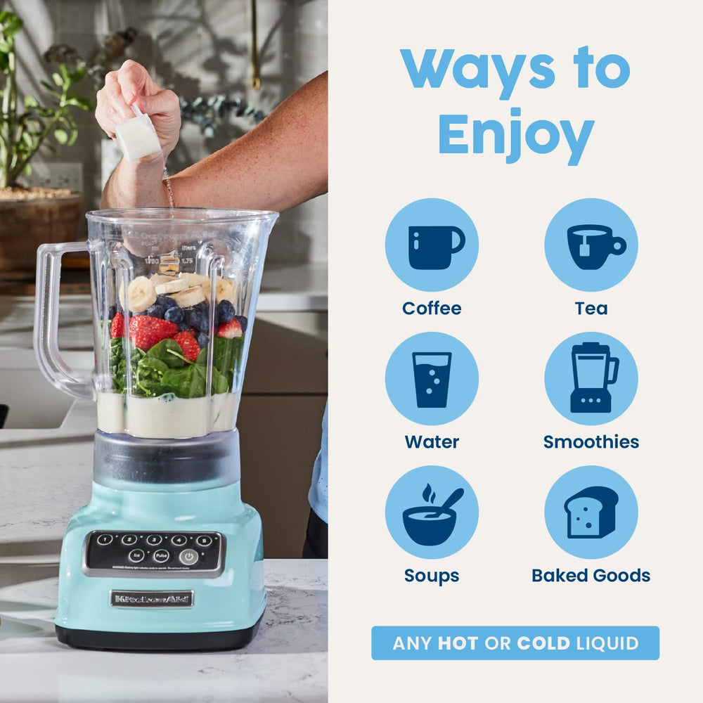 NativePath collagen in coffee or smoothie setup illustrating versatile daily use.