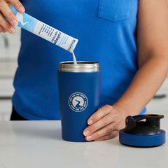 NativePath collagen stick pack with hot cocoa for a cozy drink