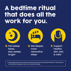 NativePath Collagen PM Lemon bottle illustrating melatonin as part of a nightly formula.