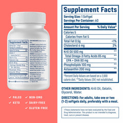 NativePath krill oil softgels closeup highlights easy one-per-day dose.