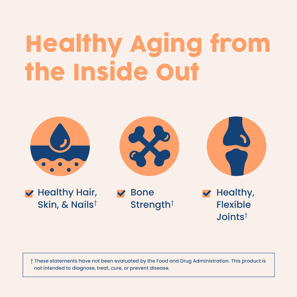 NativePath Peach Collagen label emphasizes gluten- and dairy-free purity.