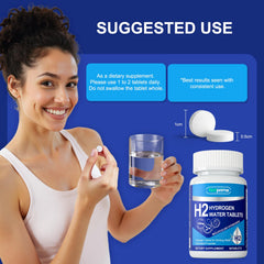 Natprime hydrogen tablets manufactured in a cGMP certified facility ensuring quality