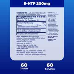 Natrol 5-HTP packaging box for 60-day supply