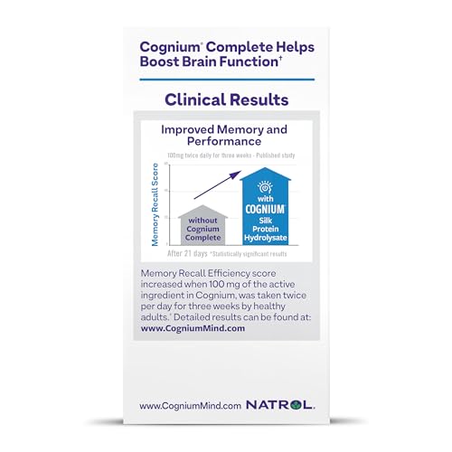 Natrol Cognium Complete branding on a clean product display for daily use