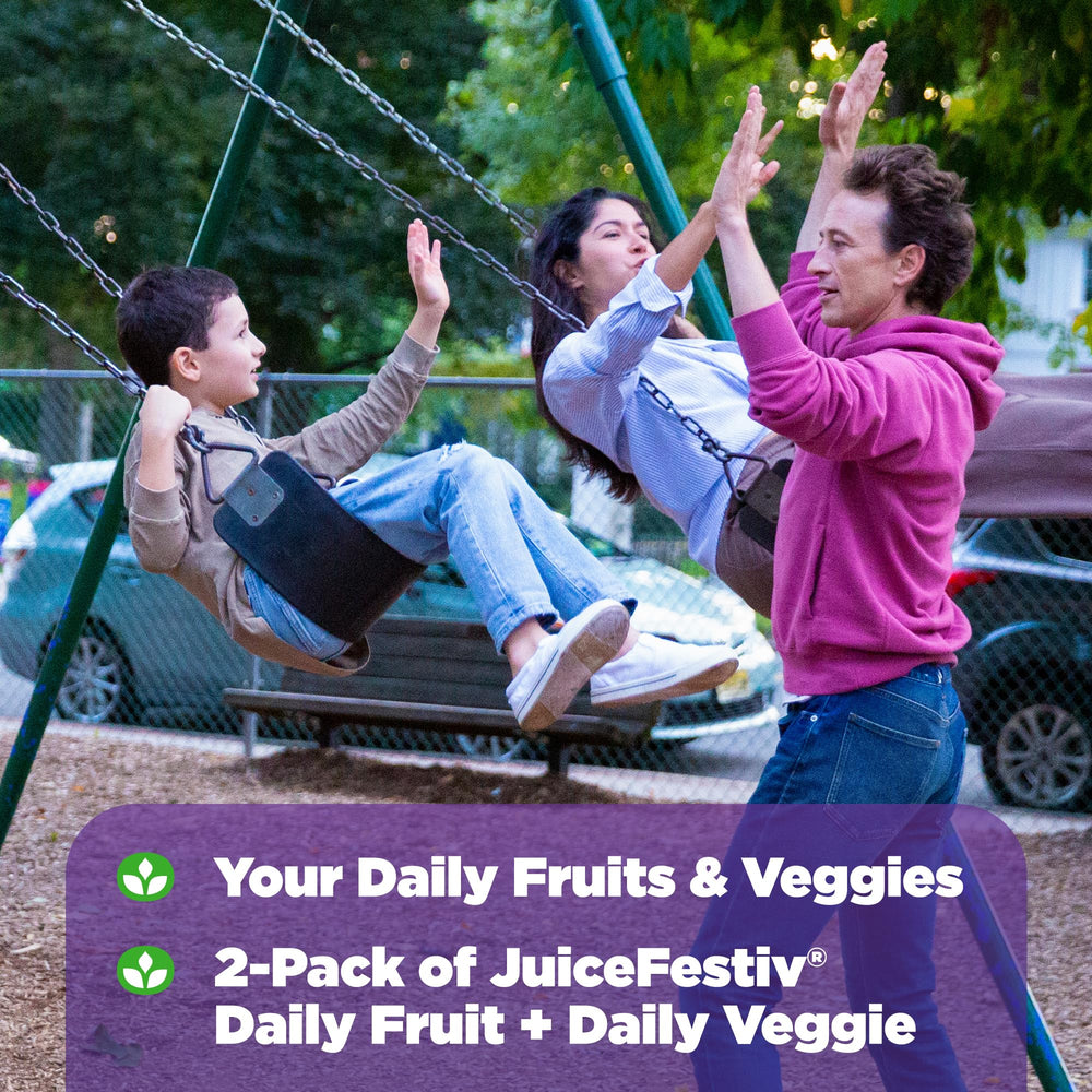 Natrol JuiceFestiv probiotic-digestive-enzymes blend visual for gut-friendly support.
