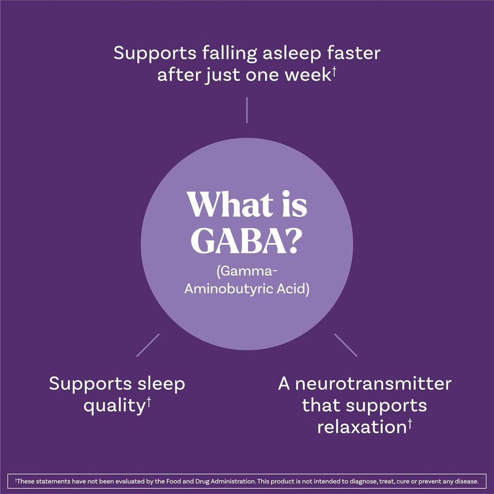 Natrol Sleep & Restore bottle label back with ingredients overview