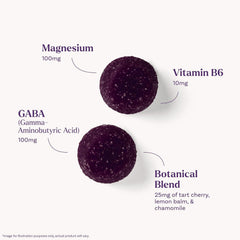 GABA and magnesium glycinate are key ingredients in Natrol Sleep & Restore.