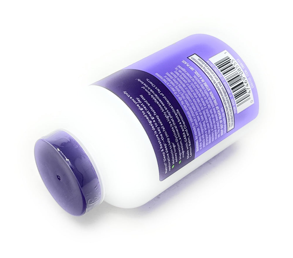Tart cherry blend with Natrol Sleep & Restore botanical ingredients