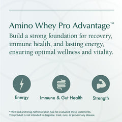 Natura Health Products Amino Whey Pro Advantage open pouch for convenient scooping.