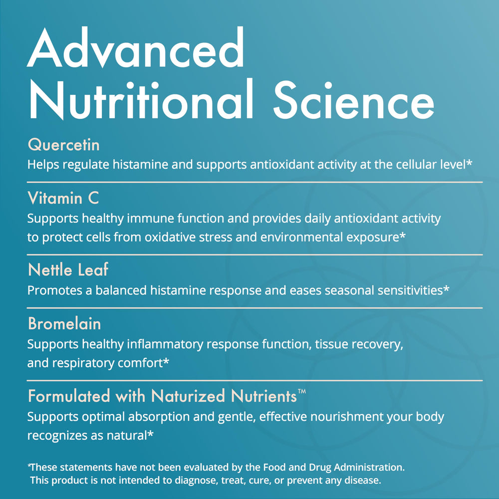 Natura Health Quercetin Plus bromelain ingredient highlight for synergy