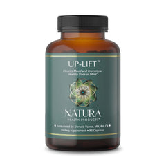 Natura Up-Lift bottle front showing mood-support formula for daily balance