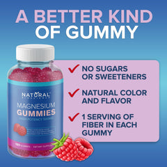 Natural BioScience sugar-free magnesium gummies boost wellness without sugar