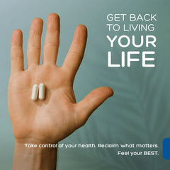 Natural Cure Labs Lysine 600mg capsules label features a clean label.
