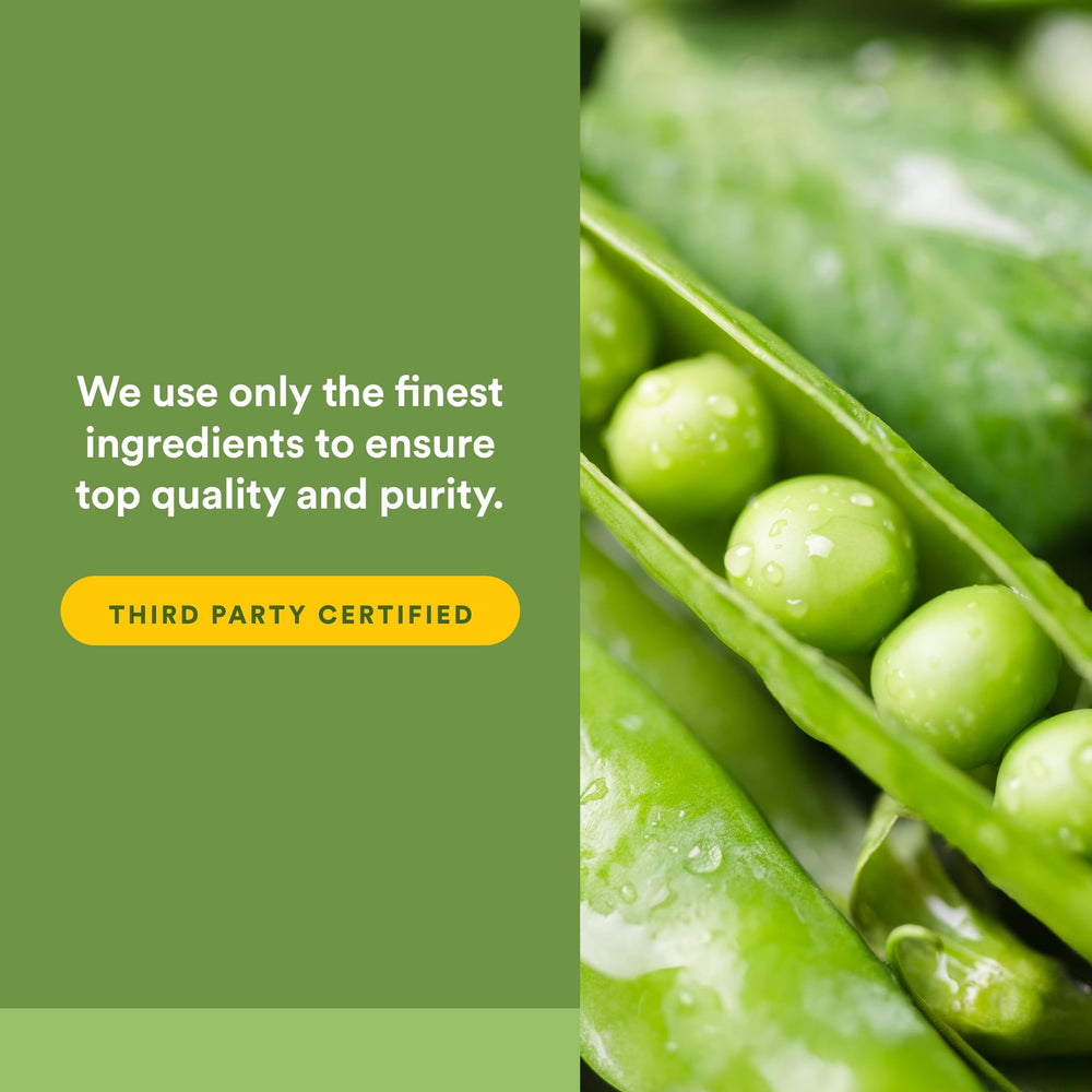 Natural Factors allergen-free formula with dairy-free, gluten-free, and GMO-free ingredients.