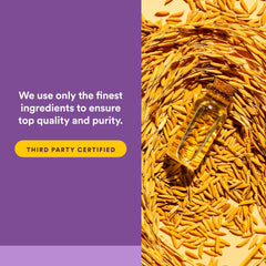 Natural Factors CoQ10 third-party testing certificate indicating quality control