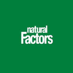 Natural Factors Men's Multivitamin bottle with glass and water suggesting daily ritual