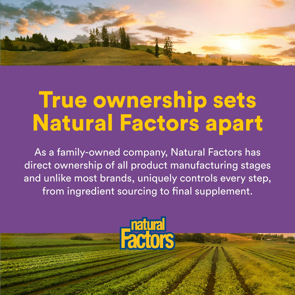 Natural Factors Pharma GABA sleep scene implies better rest