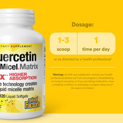Natural Factors Quercetin immune health support illustration.